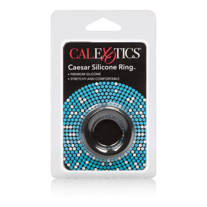 CalExotics Caesar Silicone Ring – Erection Enhancer – Black