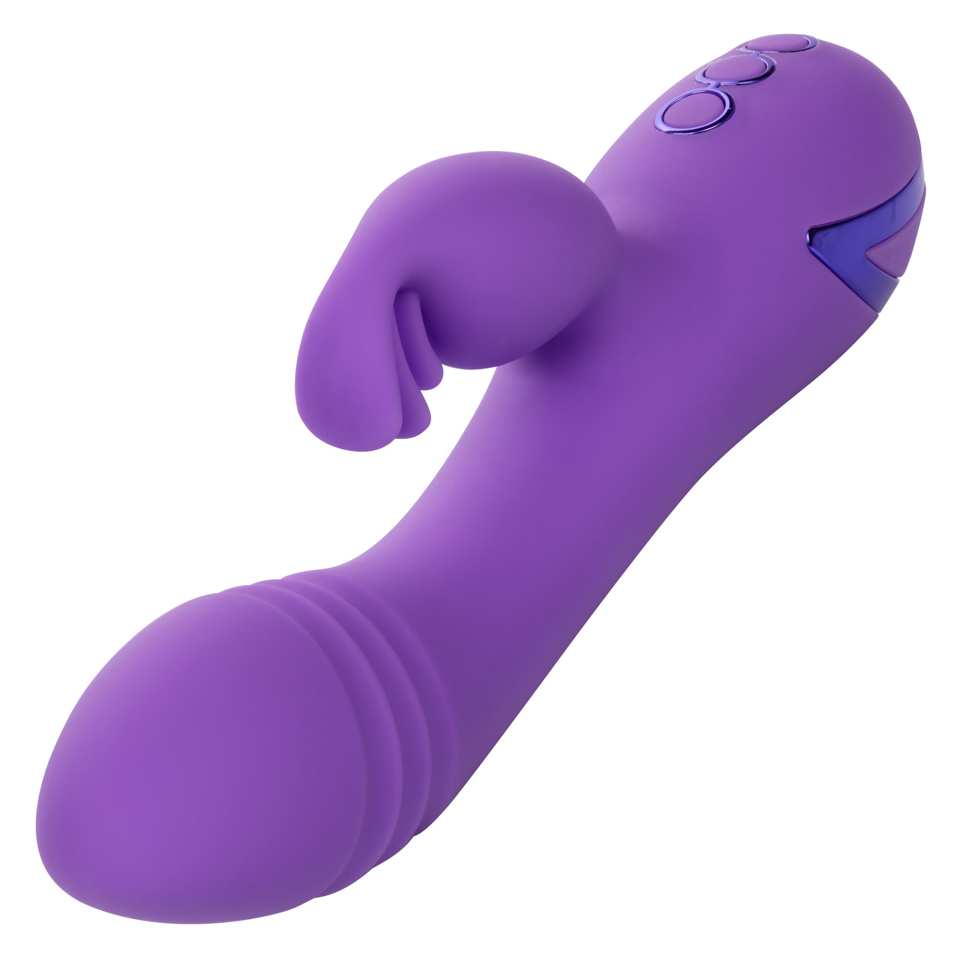 California Dreaming West Coast Wave Rider – Waterproof Silicone Vibrator with G-Massager – Ocean Color