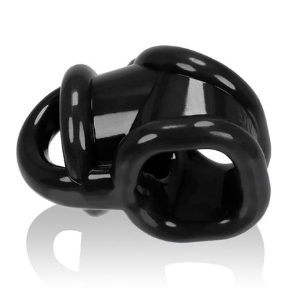 Oxballs Ballsling Cocksling W/Splittler – Black – Ball Separator