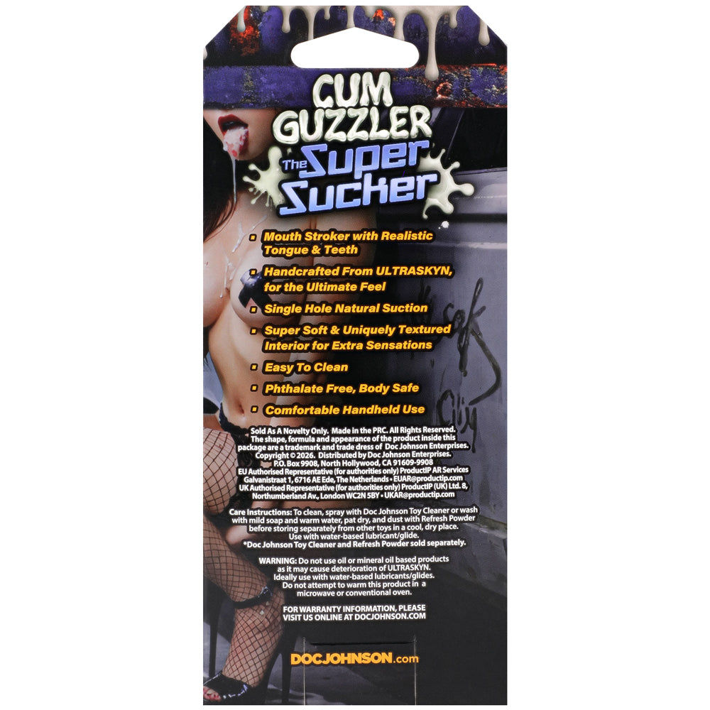 Doc Johnson Cum Guzzler Ultraskyn Masturbator – Beige