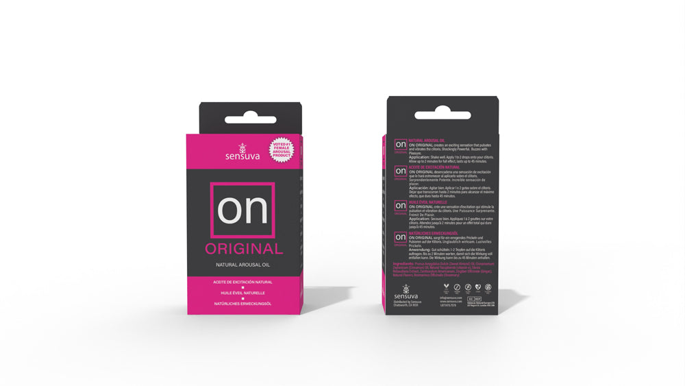 Sensuva ON Natural Arousal Oil – Original – Arousal Oil – 0.17 Fl. Oz.