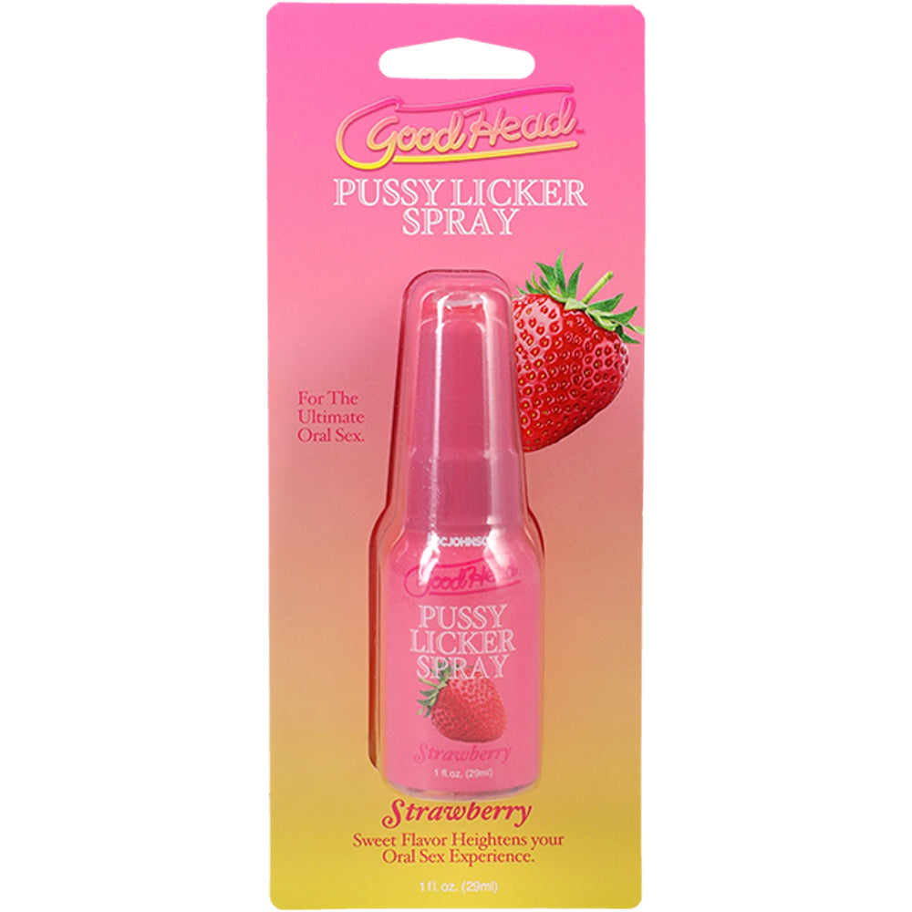 Goodhead Pussy Licker Spray Strawberry – 1 Fl Oz