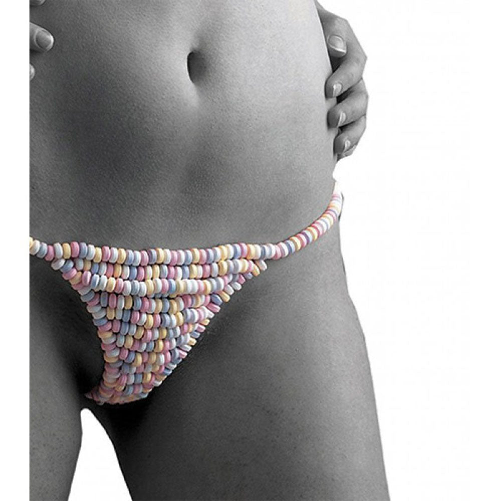 Hott Products Candy Edible Bra Garter Belt – Multi-flavored Candy