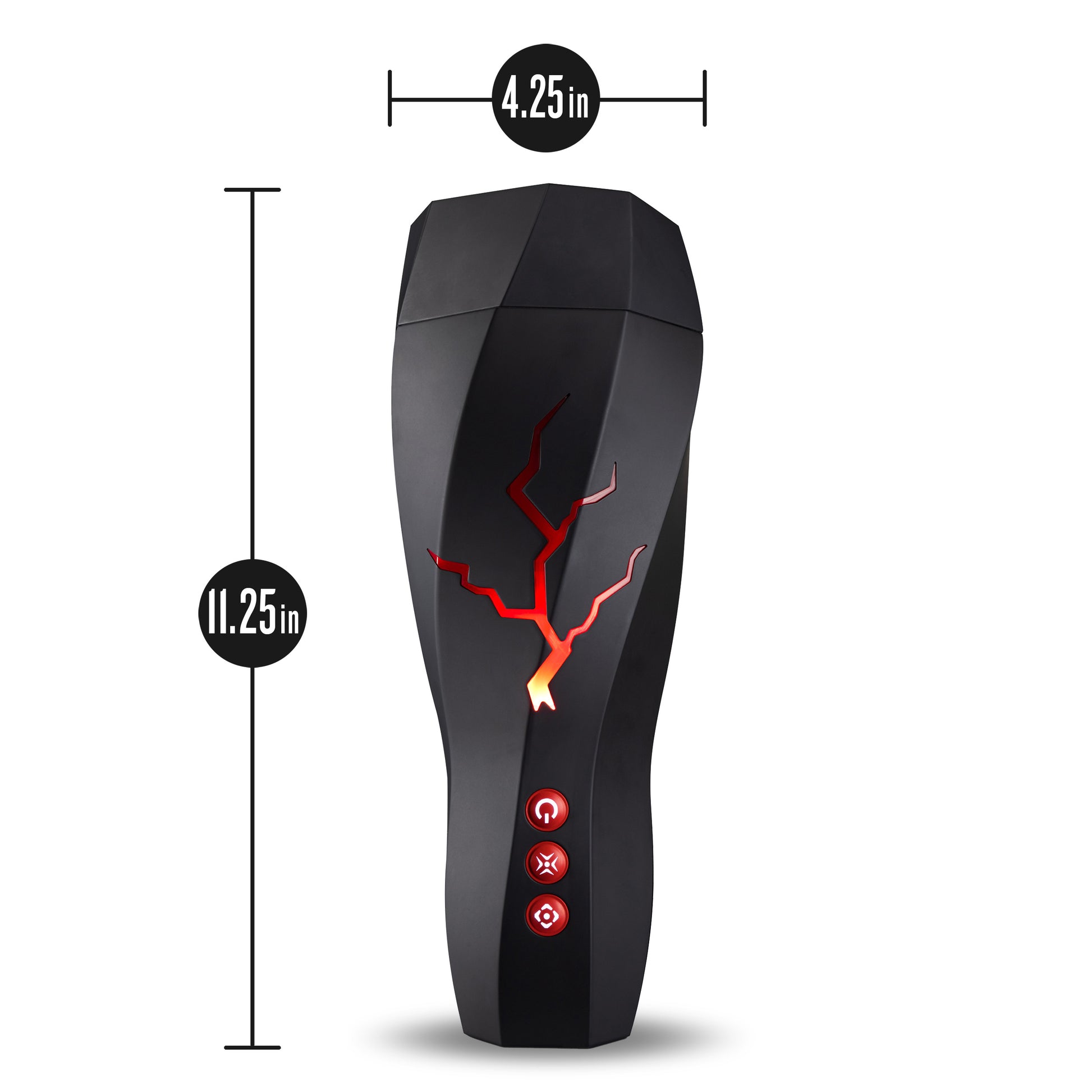 Blush M for Men Storm Masturbator Cup with 7 Vibration Functions - White