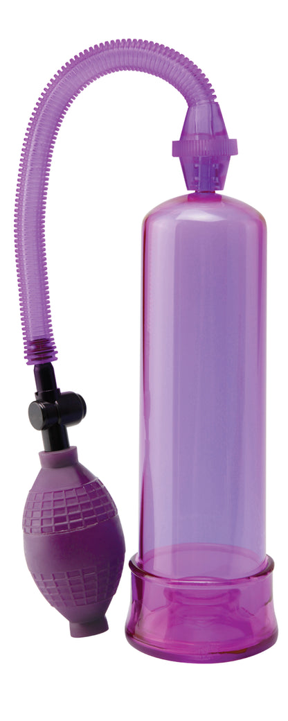 Pipedream Beginners Power Pump - Suction Device - Purple