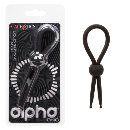 Alpha Liquid Silicone Lasso – Stretchy Enhancer – Black
