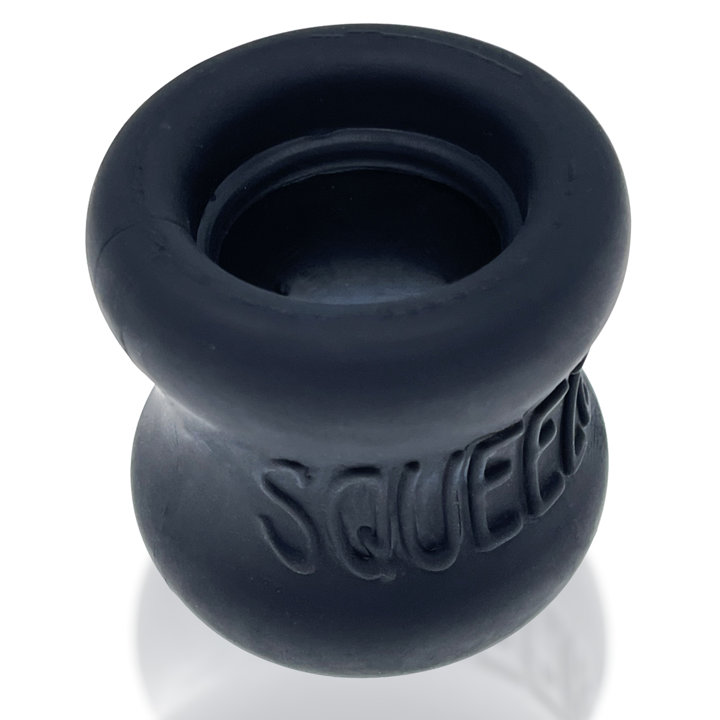 Oxballs Squeeze Soft Grip Ballstretcher - Stretching Design - Night Black