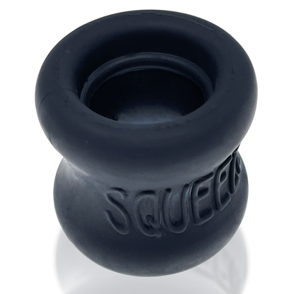 Oxballs Squeeze Soft Grip Ballstretcher - Stretching Design - Night Black