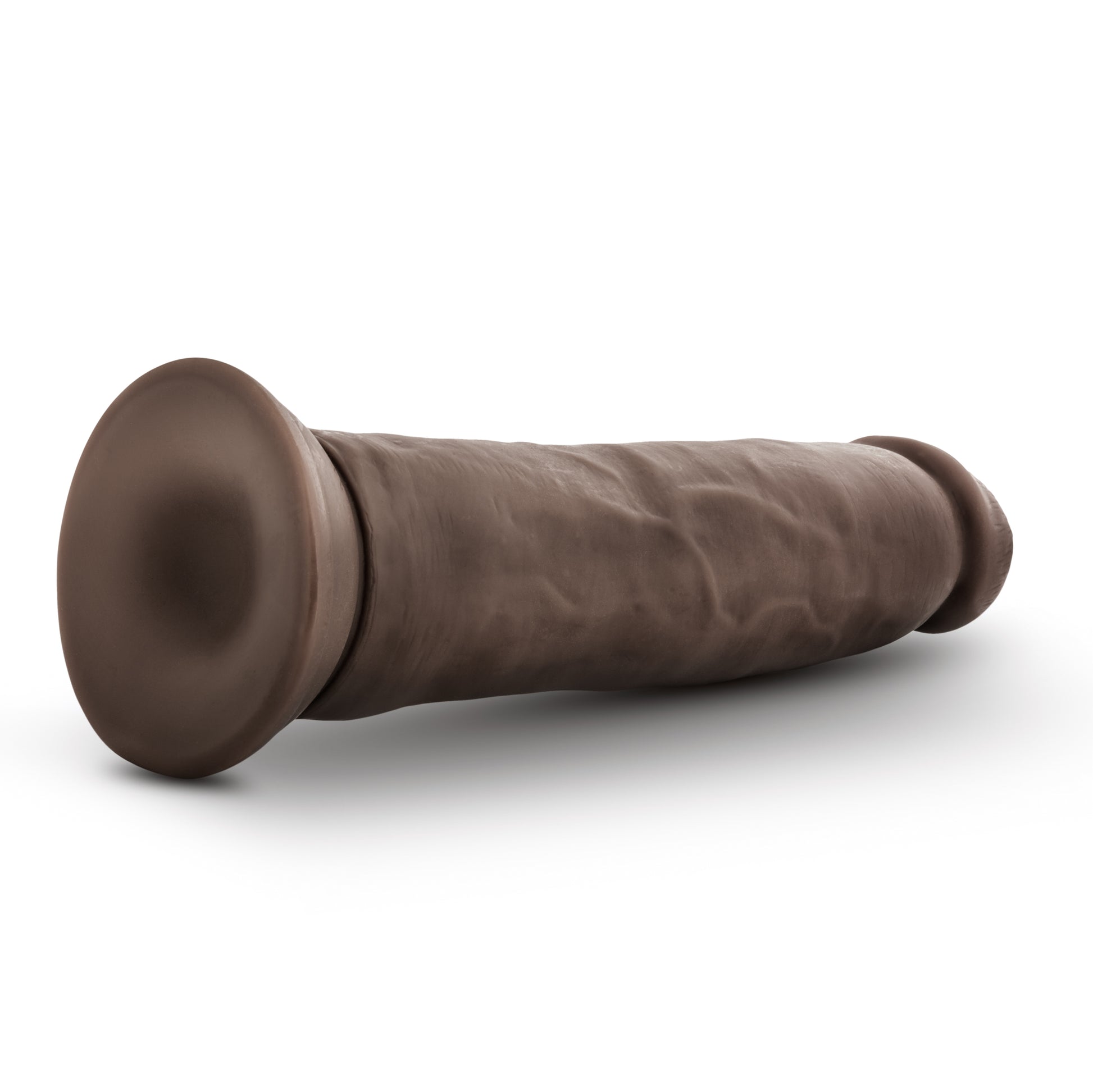 Dr. Skin 9.5 Inch Cock - Realistic Suction Cup Dildo - Brown