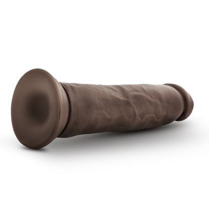 Dr. Skin 9.5 Inch Cock - Realistic Suction Cup Dildo - Brown