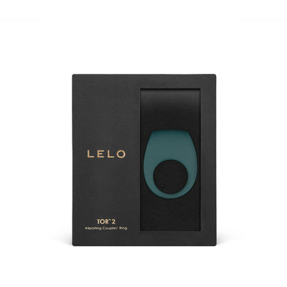 Lelo Tor II Couples Ring – Waterproof Rechargeable Vibrating Ring – Green