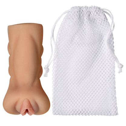 Cloud 9 Personal Pussy Pocket Stroker - Tan - Realistic Design