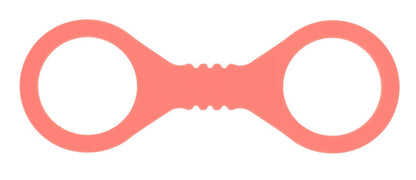 Sportsheets Peaches 'N Creame Silicone Cuffs – Small – Peach