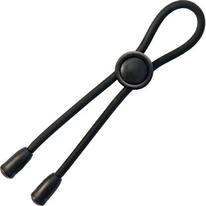 Mack Tuff Adjustable Silicone Cock Tie – Black