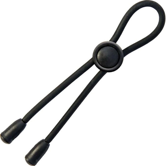Mack Tuff Adjustable Silicone Cock Tie – Black
