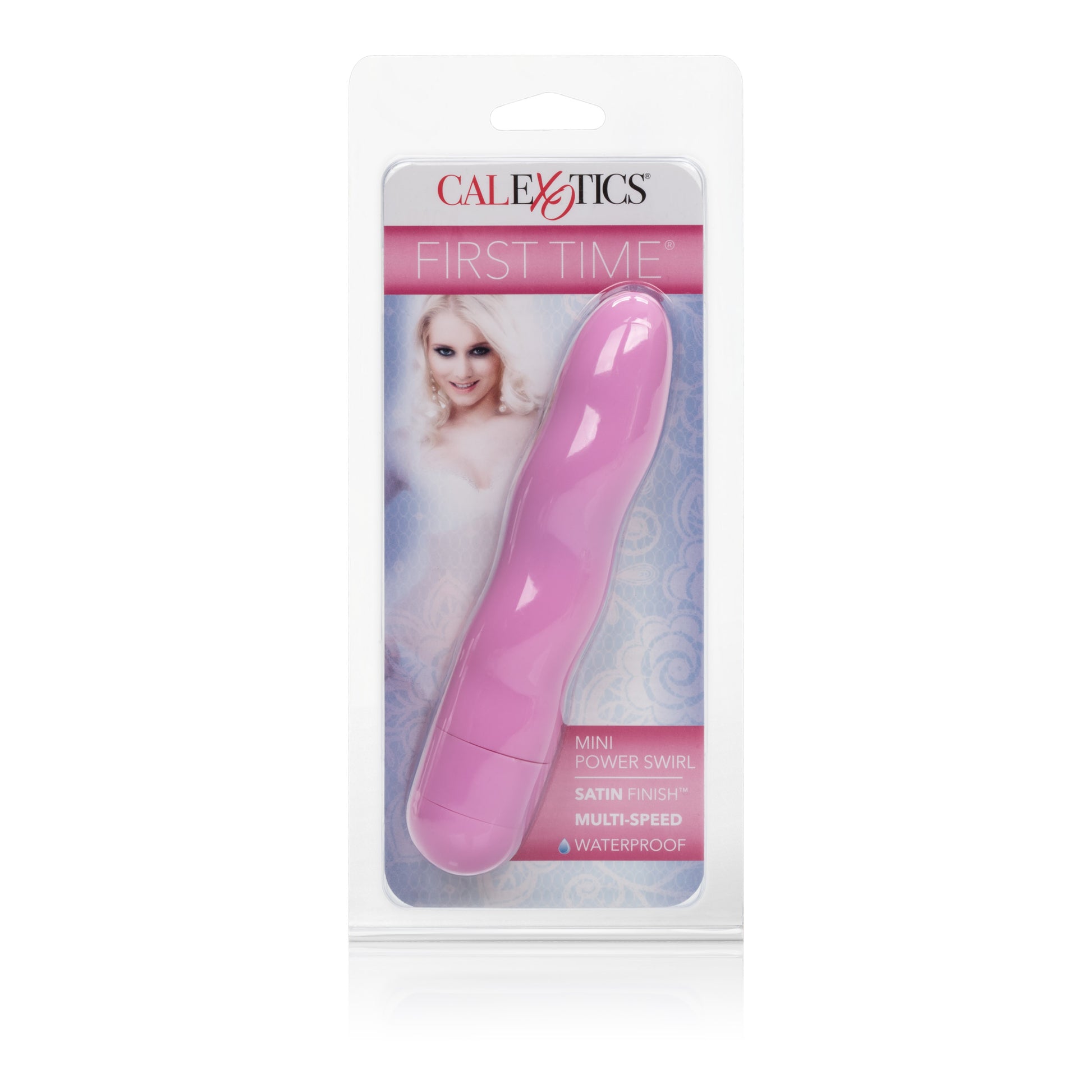 CalExotics First Time Mini Power Swirl Vibrator – Pink