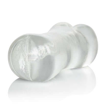 CalExotics Stroke It Tight Pussy and Ass Stroker – Clear