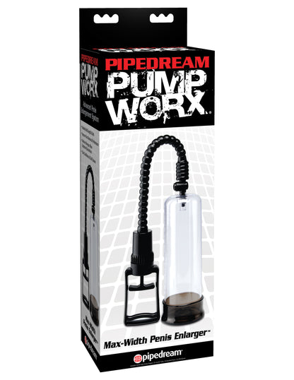 Pipedream Max-Width Penis Enlarger – Black – Suction Device