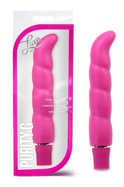 Blush Novelties Purity G G-Spot Vibrator with Multi-Speed Vibrations - Pink