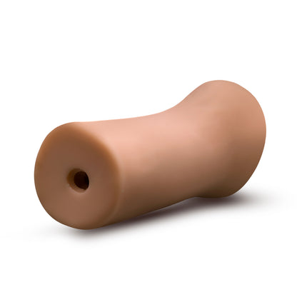 Enlust Molly Male Stroker – Tan – Ribbed and Open-Ended Design