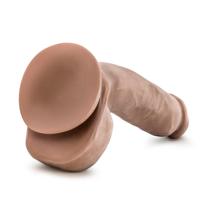 Blush Macho Latin Collection Dual Density Male Stroker with Suction Cup – Beige