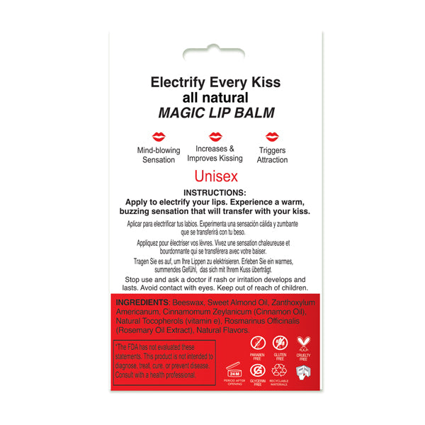 Sensuva X On The Lips Strawberry Lip Balm with Pheromones