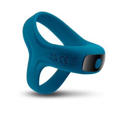 Renegade Emperor Rechargeable Vibrating Ring – Teal