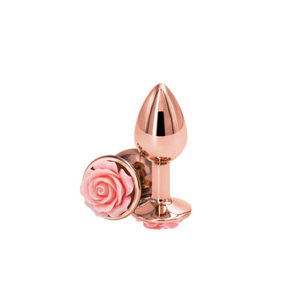 Rear Assets Rose Small Anal Toy - Pink