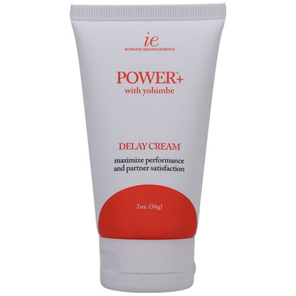 Doc Johnson Power Plus Delay Cream for Men - 2 Oz - Odorless and Tasteless