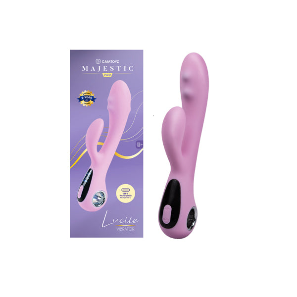 Camtoyz Majestic Lucile Vibrator - G-Spot Stimulator - Purple