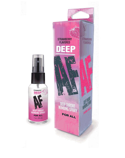 Little Genie Deep AF Numbing Throat Spray – Strawberry Flavor