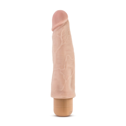 Blush Novelties Dr. Skin Vibe #14 - Realistic Vibrator with Multi-Speed Function - Beige