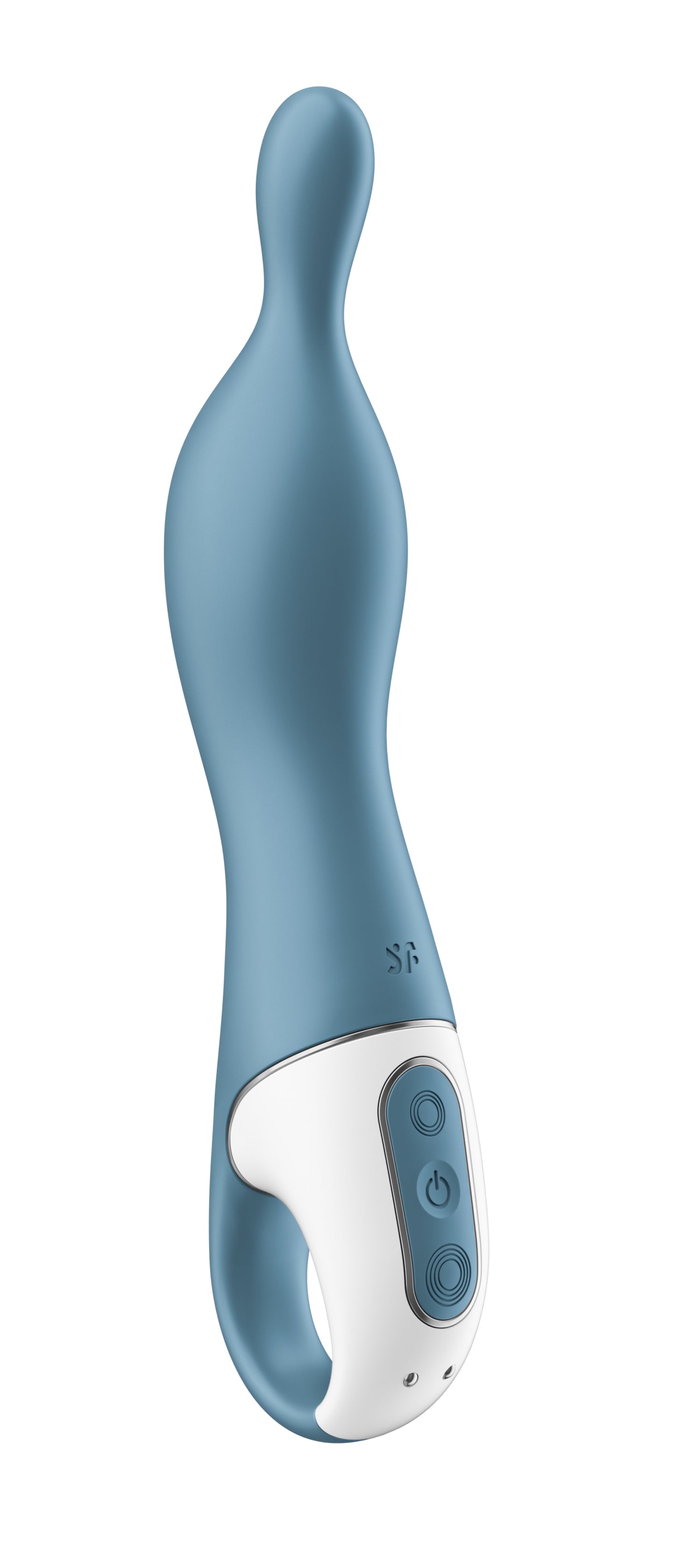 Satisfyer A-Mazing 1 A-Spot Vibrator - Blue - Ergonomic Shape with 2 Motors