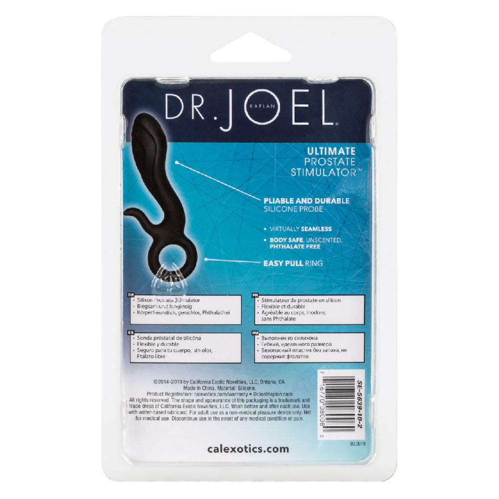 Dr. Joel Kaplan Ultimate Prostate Stimulator - Ergonomically Curved - Black