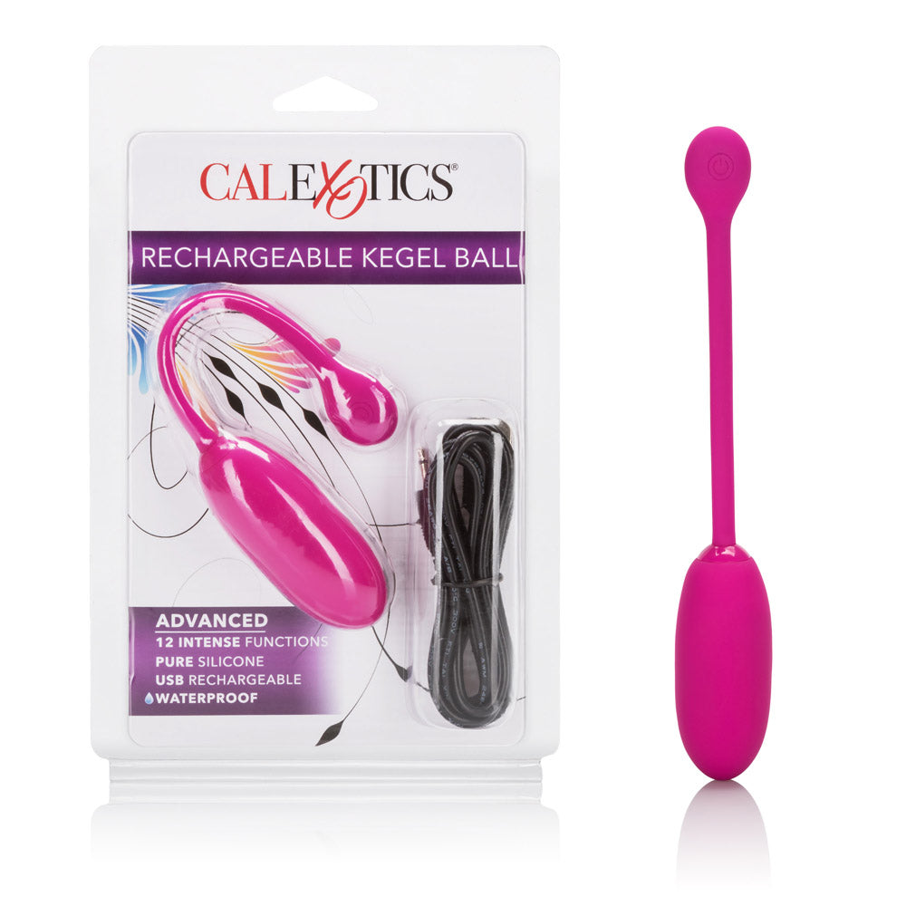 CalExotics Rechargeable Kegel Ball Advanced – Pink – Multi-Function