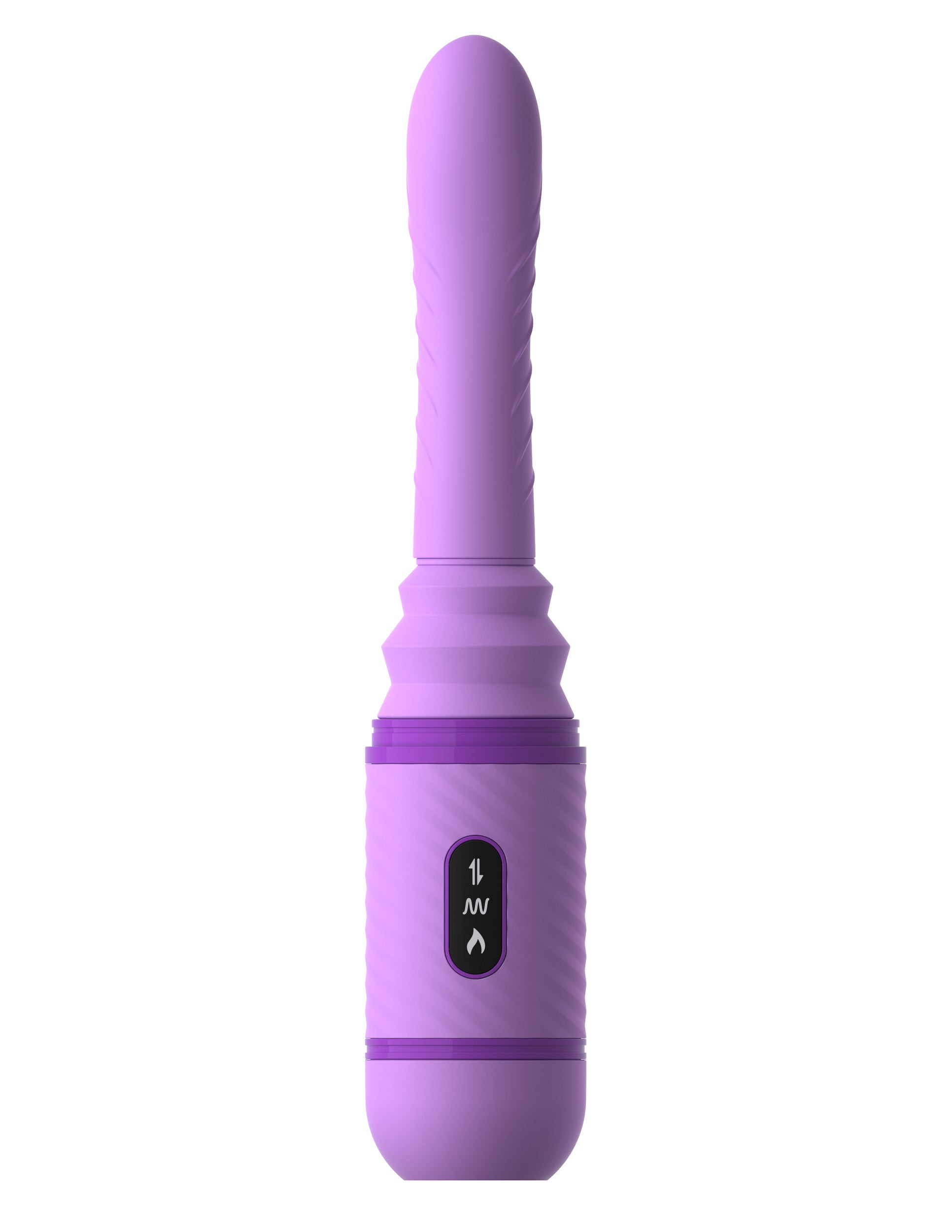 Pipedream Fantasy for Her Love Thrust-Her Thrusting Warming Vibrator - Purple