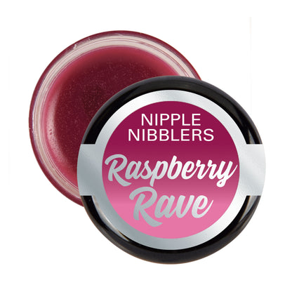 Jelique Nipple Nibblers Tingle Balm - Raspberry Rave - Nipple Sensitivity Enhancer - 3gm Jar