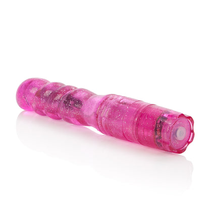 CalExotics Sparkle Softees Swirl Massager – Pink – Multi-Speed, Waterproof