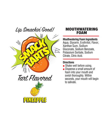 Little Genie Smack Tarts Mouthwatering Foam – Sour Pineapple Flavor – 2.7oz