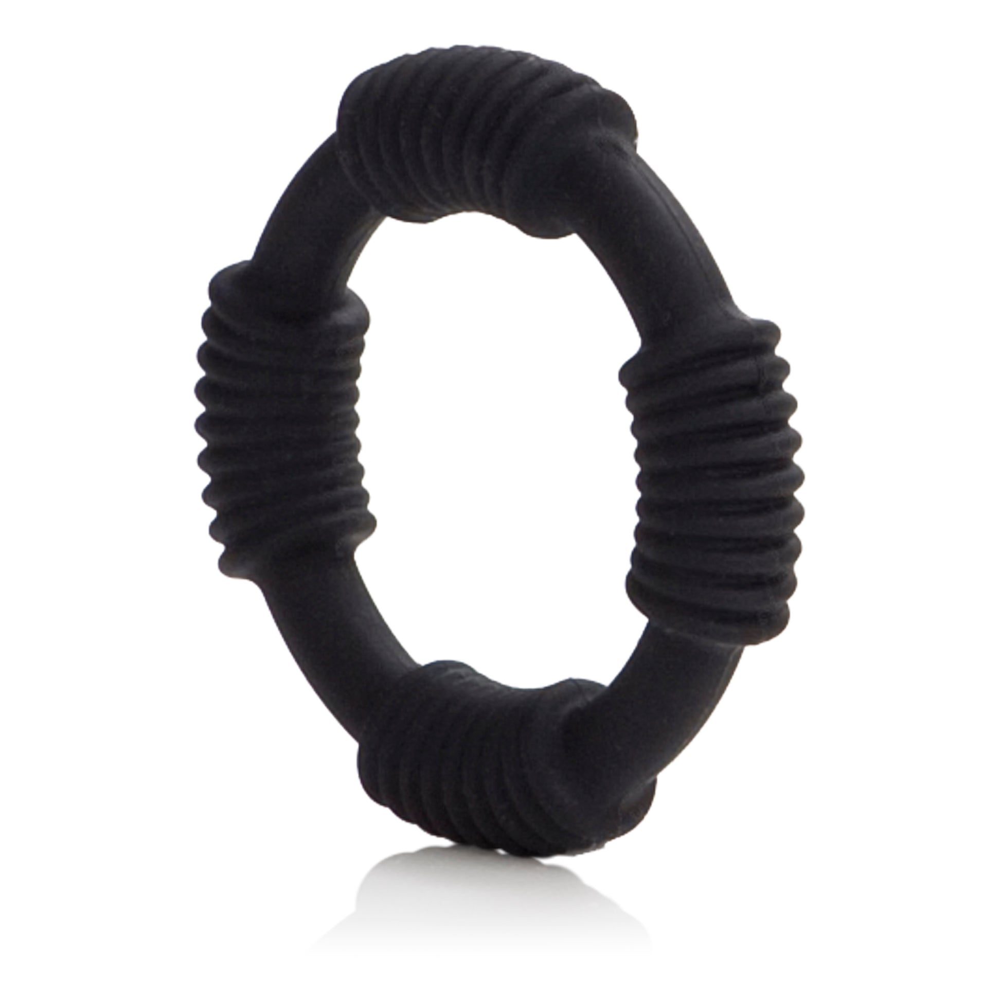 CalExotics Hercules Silicone Ring - Sturdy Erection Enhancer - Black