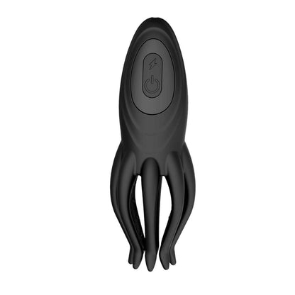 Nasstoys Cock Power Electric Octopus Masturbator – Rechargeable Body-Safe Silicone – Black