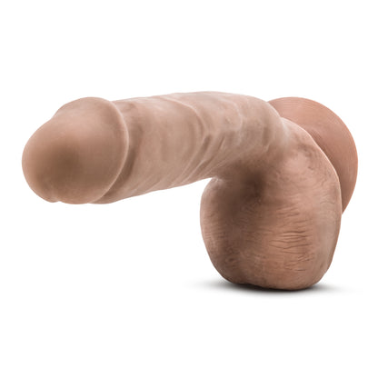 Blush Macho Latin Collection Dual Density Male Stroker with Suction Cup – Beige