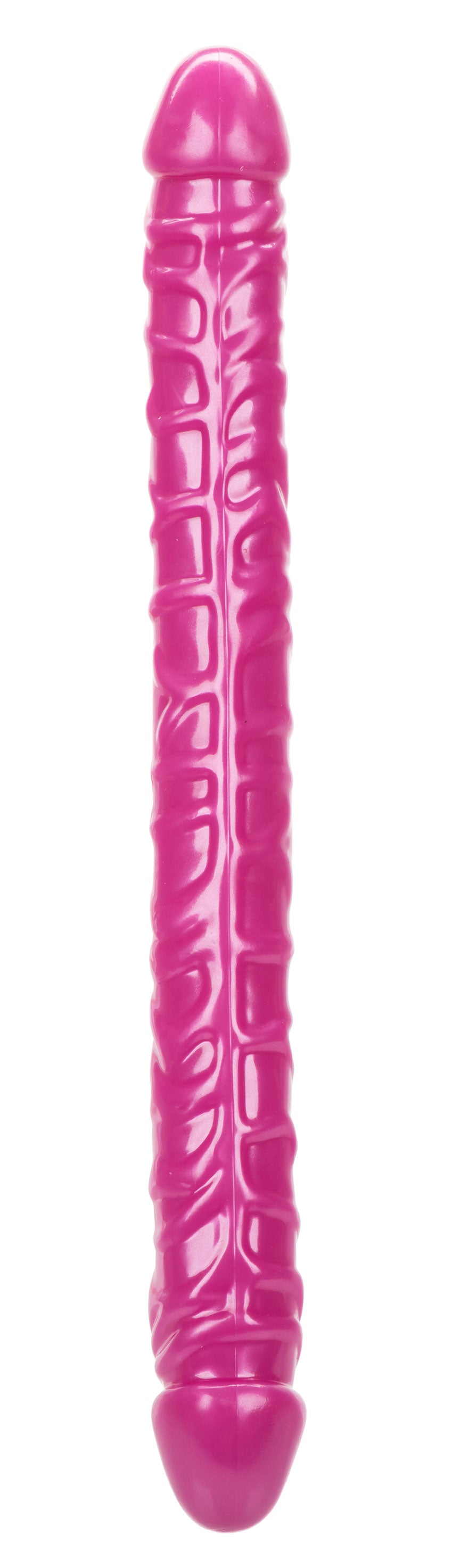 CalExotics Size Queen 17" Dual-Ended Dong – Pink