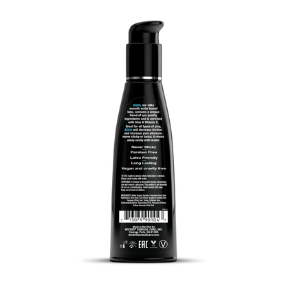Wicked Aqua Water-Based Lubricant – 4 Fl. Oz. – Fragrance Free