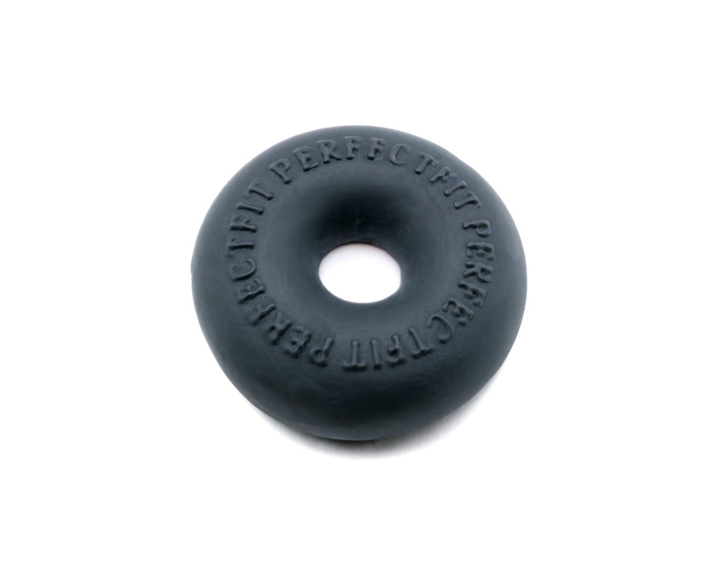 Perfect Fit Stackit Cock Ring - Black - Ultra-Soft and Stackable