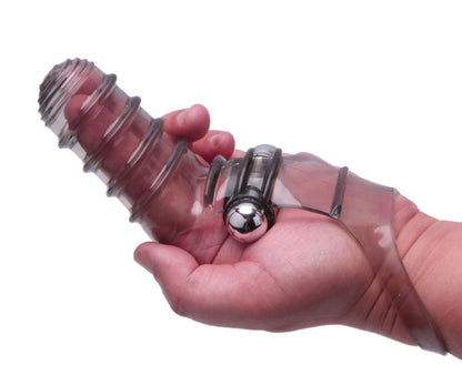 Icon Brands Vibro Finger Wearable Stimulator - Multi-Speed Grey