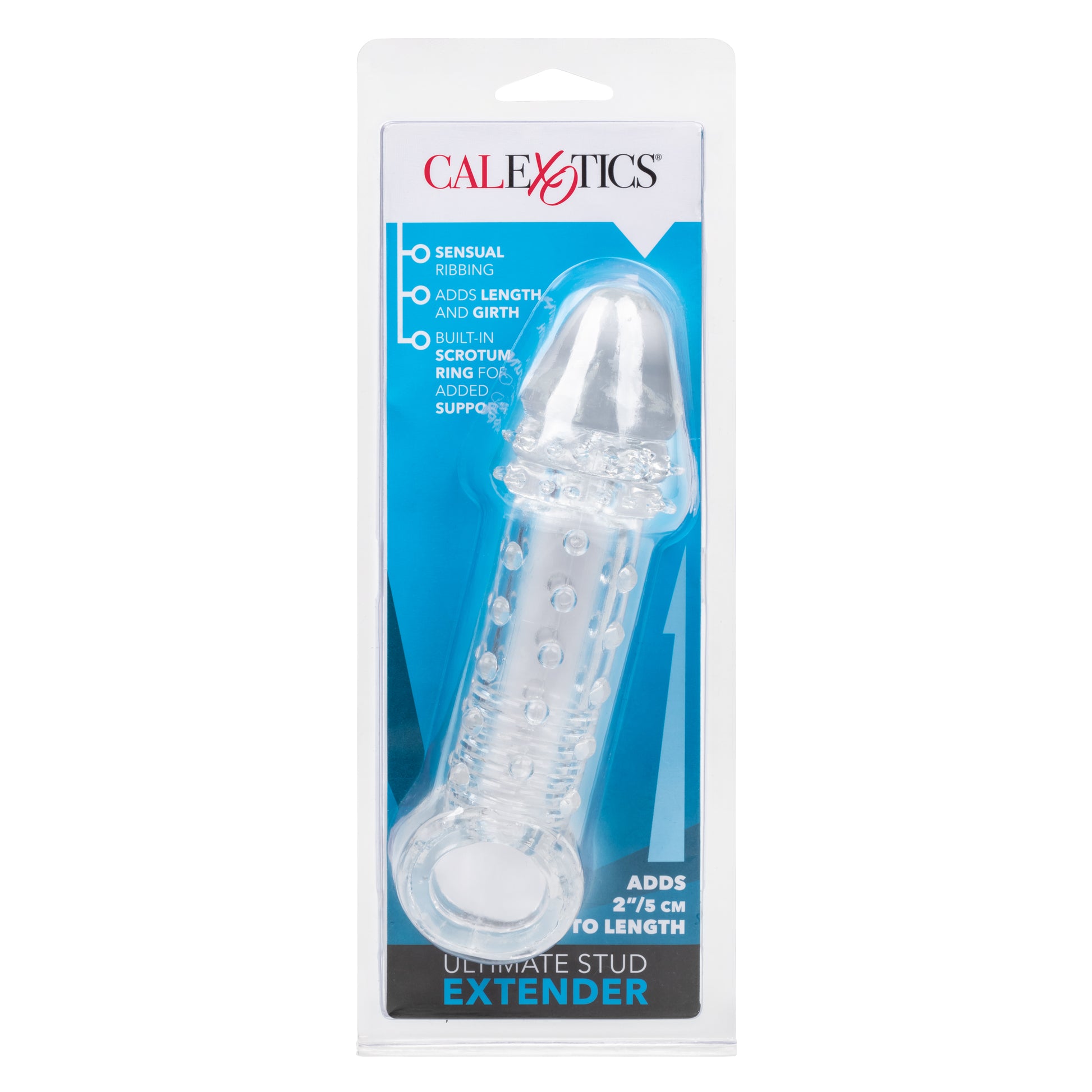 CalExotics Ultimate Stud Extender Male Enhancer – Clear