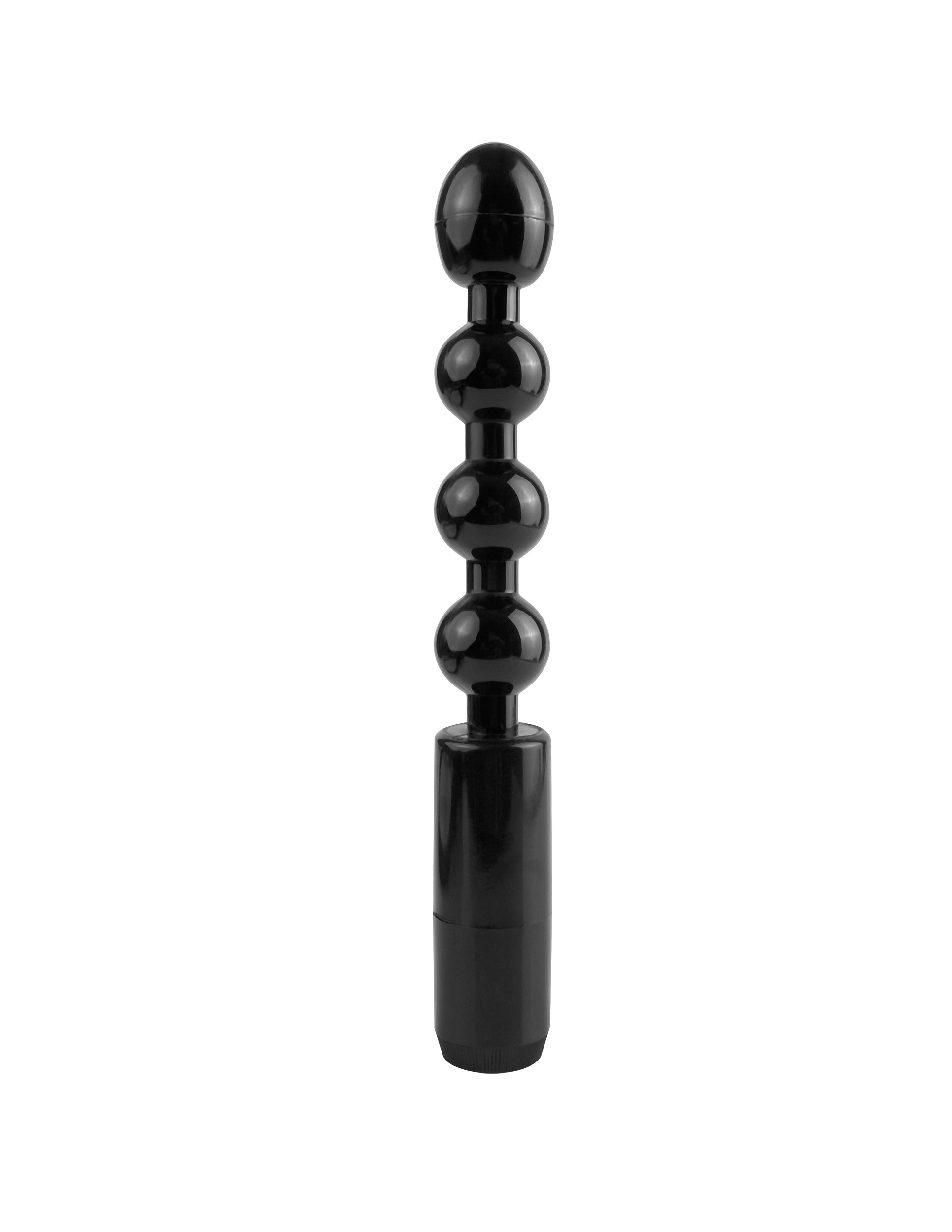 Pipedream Power Beads - Multi-Speed Vibrating Anal Beads - Black