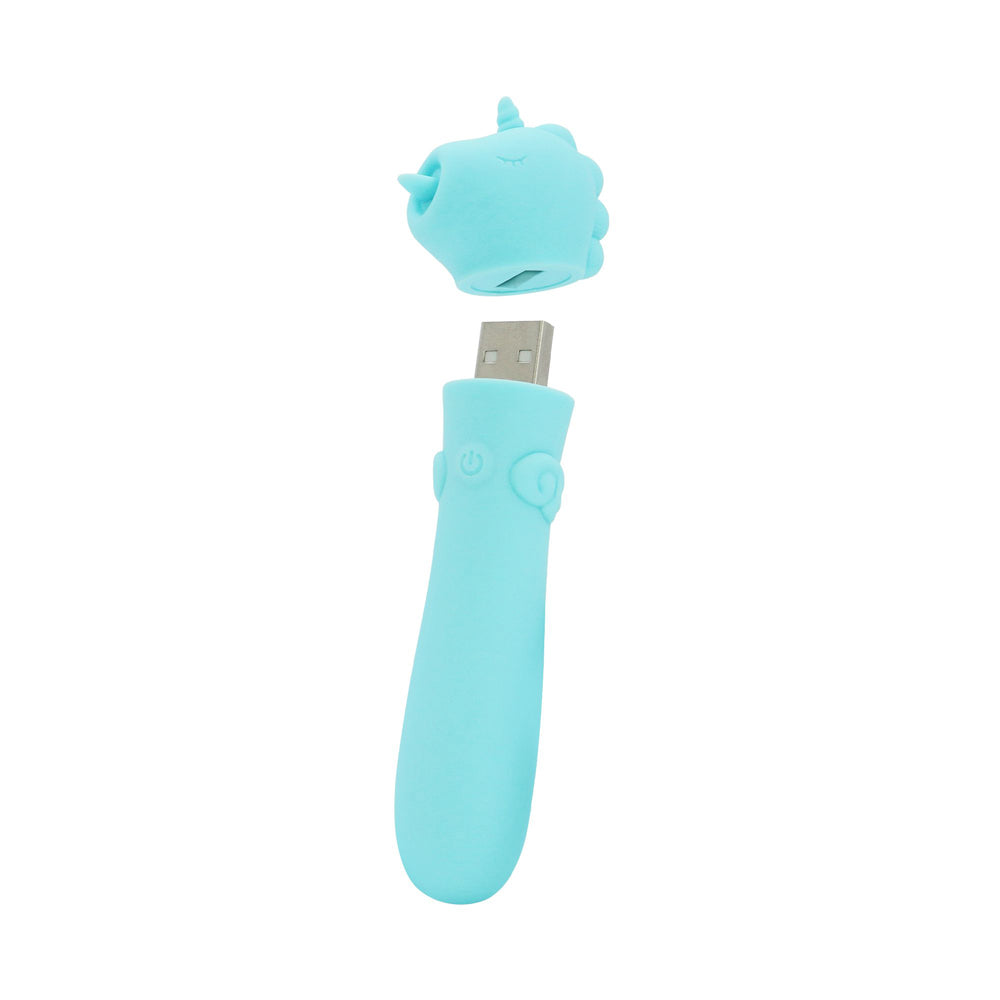 Unihorn Mount'n Peak USB Bullet Micro Massager – Blue