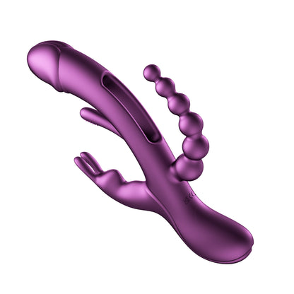 Trilux App Controlled Rabbit Vibrator – Purple